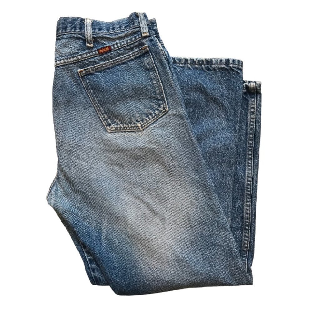 [rustler] 90's Vintage Faded Denim Mom Jeans Size 31
